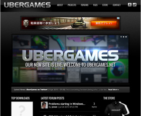 UberGames site